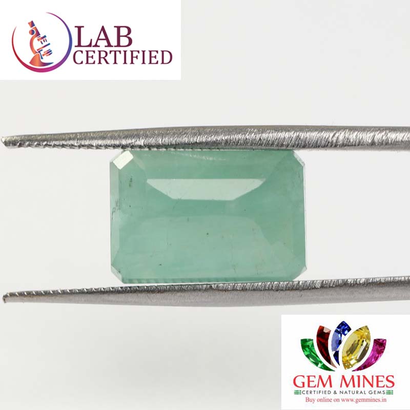 EMR11814 2 Emerald 7.53 Ct.