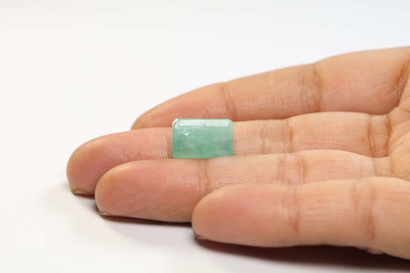 EMR11814 3 Emerald 7.53 Ct.