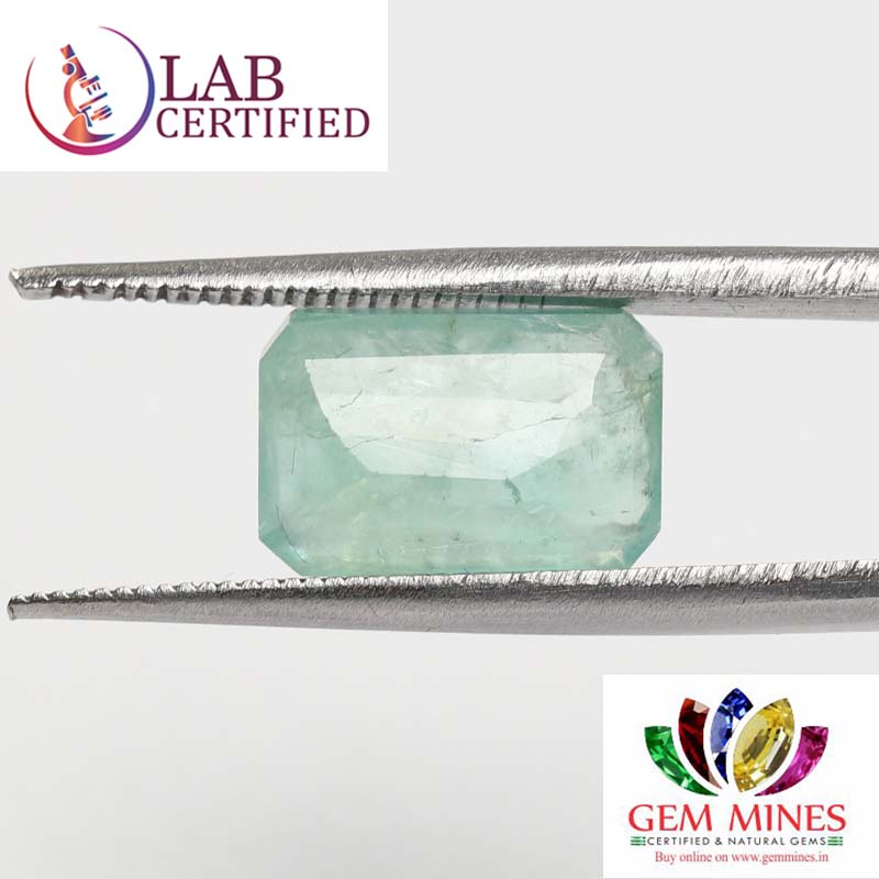 EMR11820 2 Emerald 3.62 Ct.