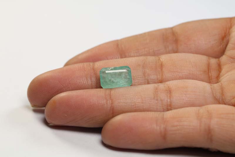 EMR11820 3 Emerald 3.62 Ct.