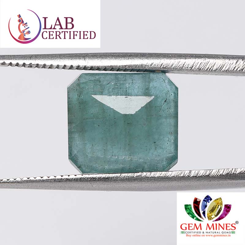 EMR11861 2 Emerald 3.94 Ct.