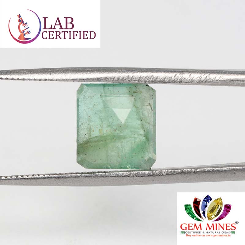 EMR11867 2 Emerald 3.84 Ct.