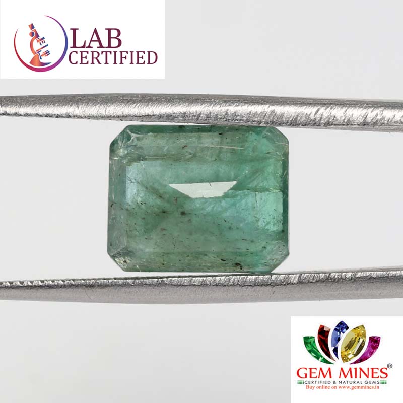 EMR11869 2 Emerald 3.85 Ct.