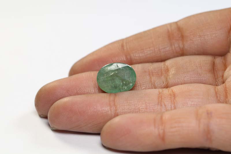 EMR11889 3 Emerald 6.4 Ct.