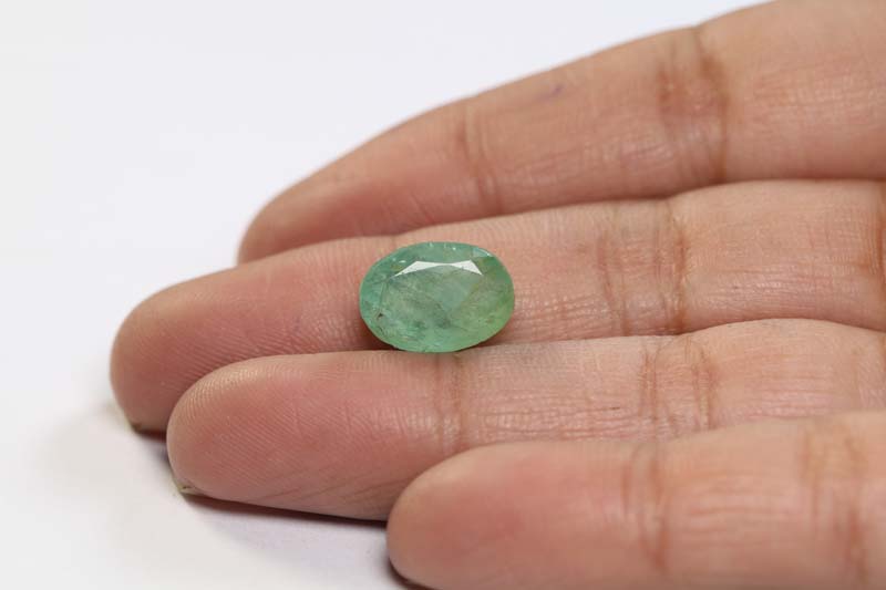 EMR11914 3 Emerald 5.34 Ct.