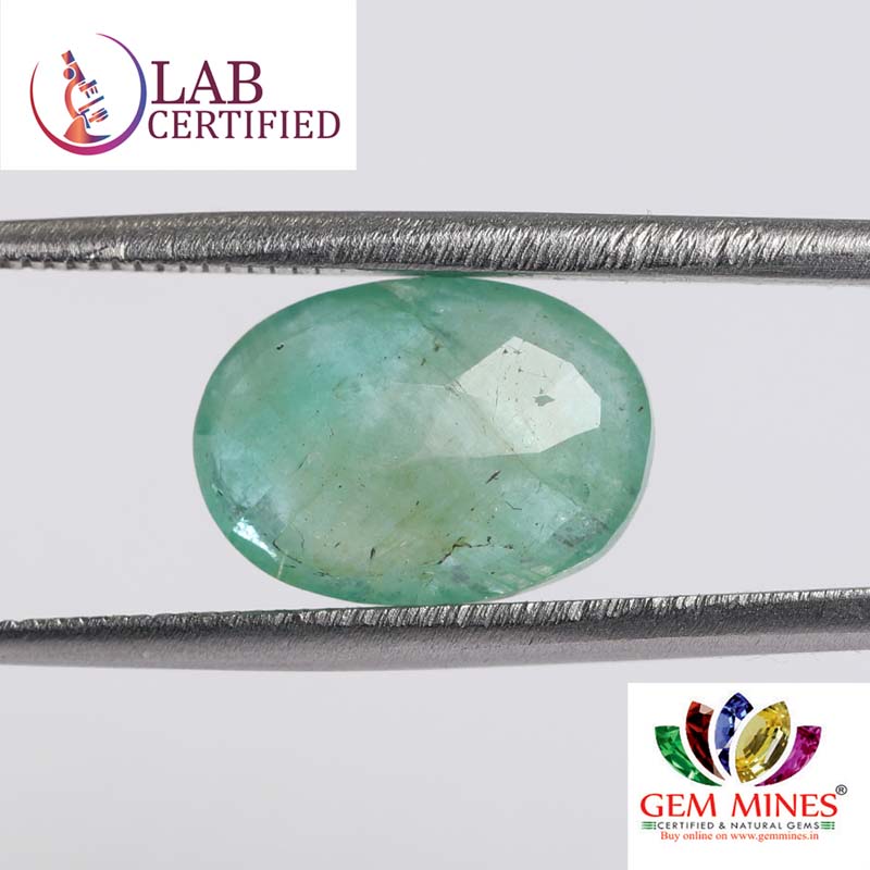 EMR11916 2 Emerald 3.96 Ct.