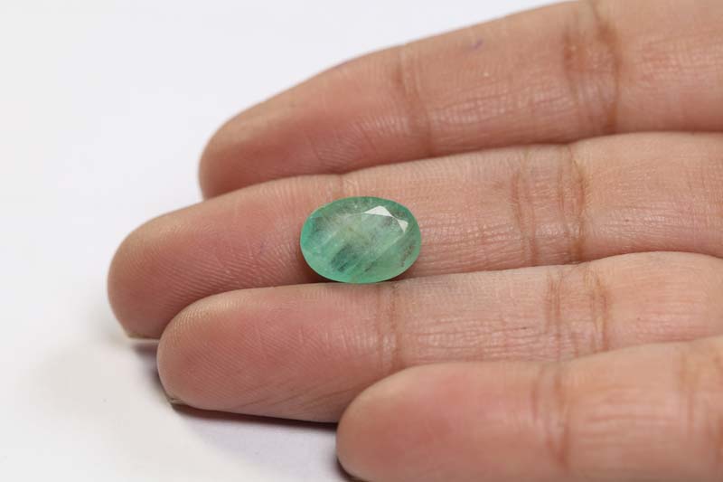 EMR11916 3 Emerald 3.96 Ct.