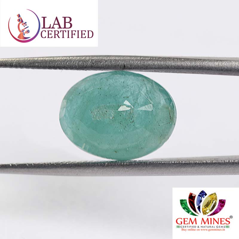 EMR11919 2 Emerald 5.2 Ct.