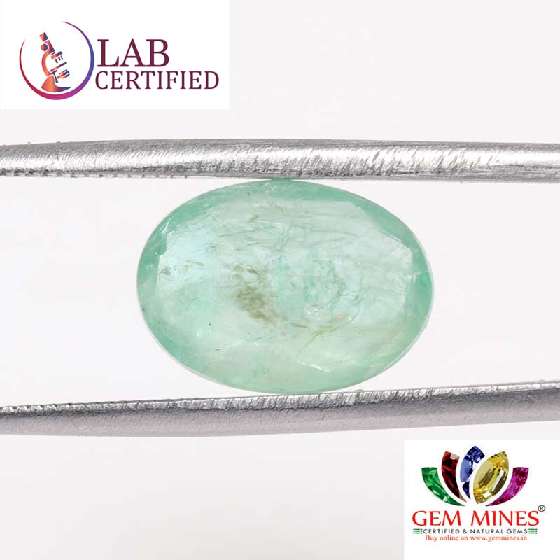 EMR11929 2 Emerald 3.7 Ct.