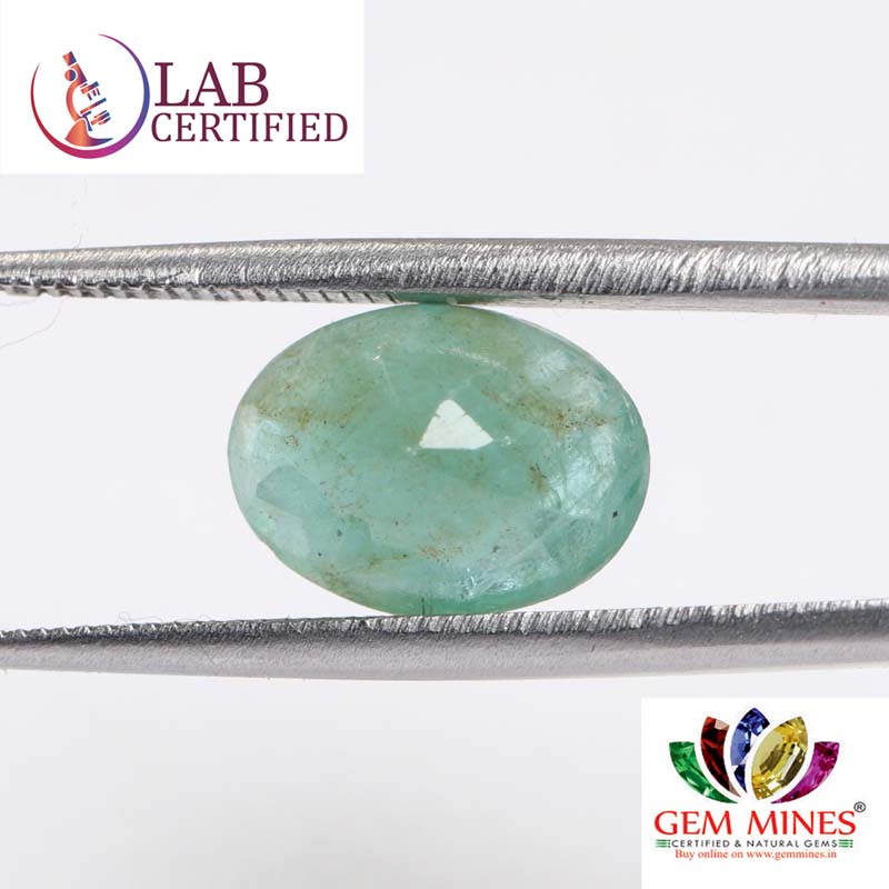 EMR11951 2 Emerald 3.72 Ct.