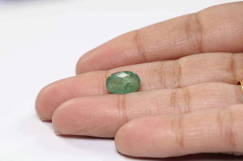 EMR11961 3 Emerald 3.48 Ct.