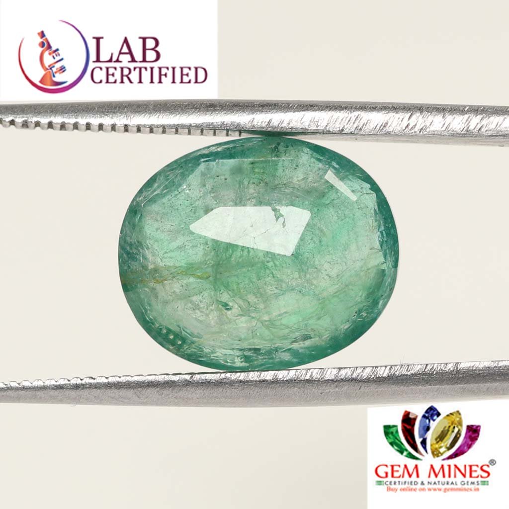 EMR12298 2 Emerald 6.31 Ct.