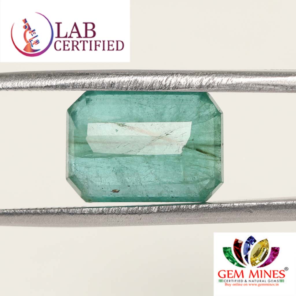 EMR12309 2 Emerald 5.81 Ct.