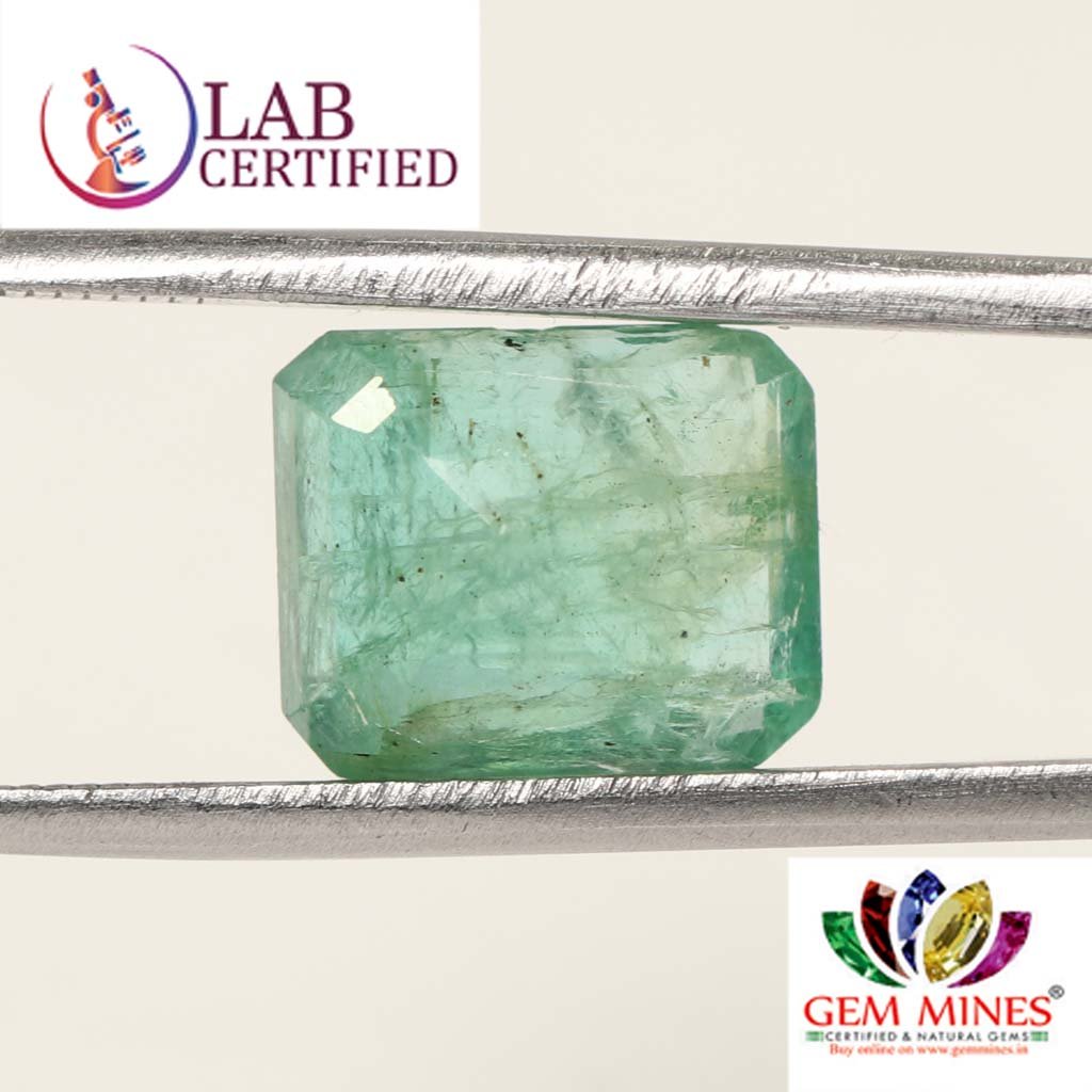 EMR12315 2 Emerald 6.57 Ct.