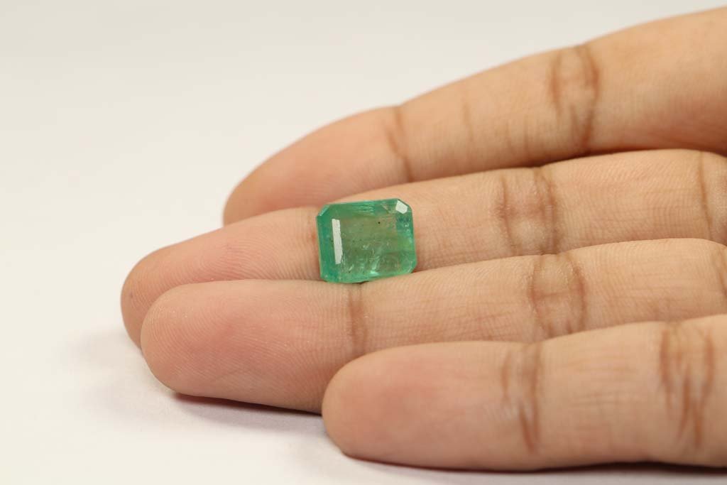 EMR12315 3 Emerald 6.57 Ct.