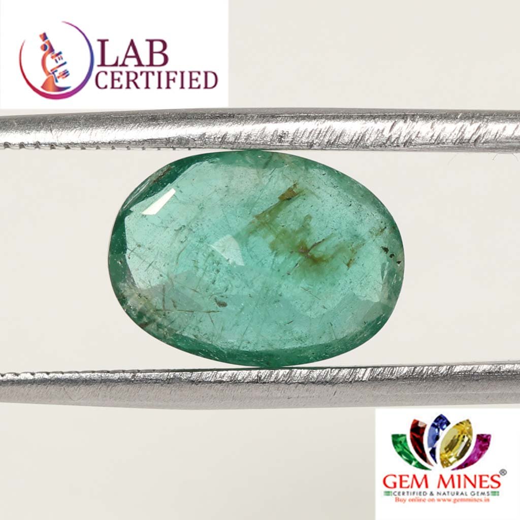 EMR12350 2 Emerald 3.49 Ct.