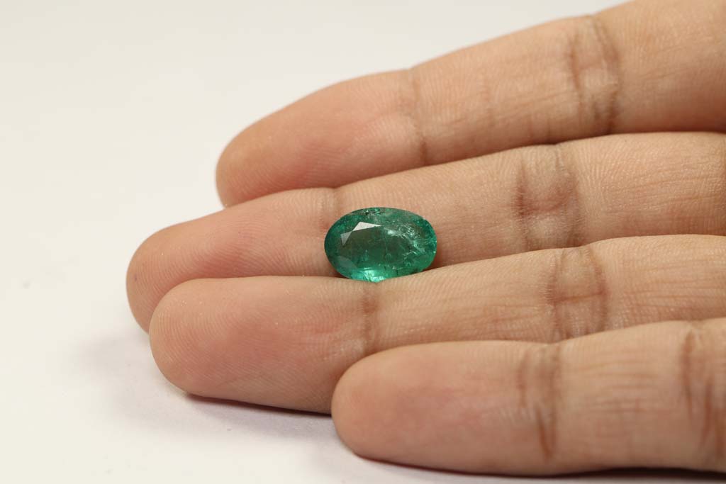 Emerald 3.68 Ct. 4 EMR12360 3 Emerald 3.68 Ct.