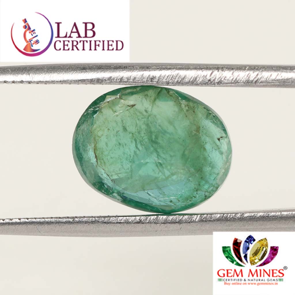 Emerald 3.96 Ct. 3 EMR12374 2 Emerald 3.96 Ct.
