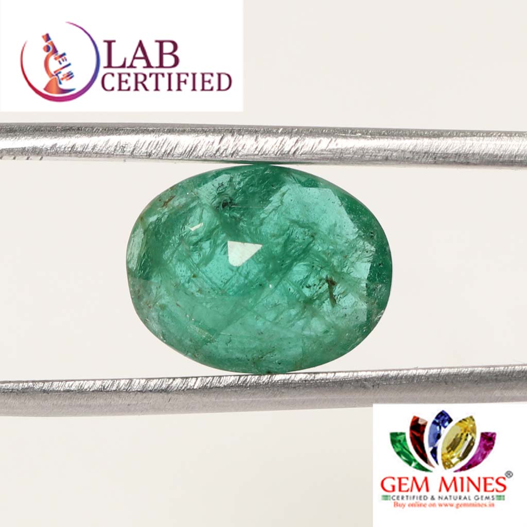 Emerald 4.01 Ct. 3 EMR12407 2 Emerald 4.01 Ct.