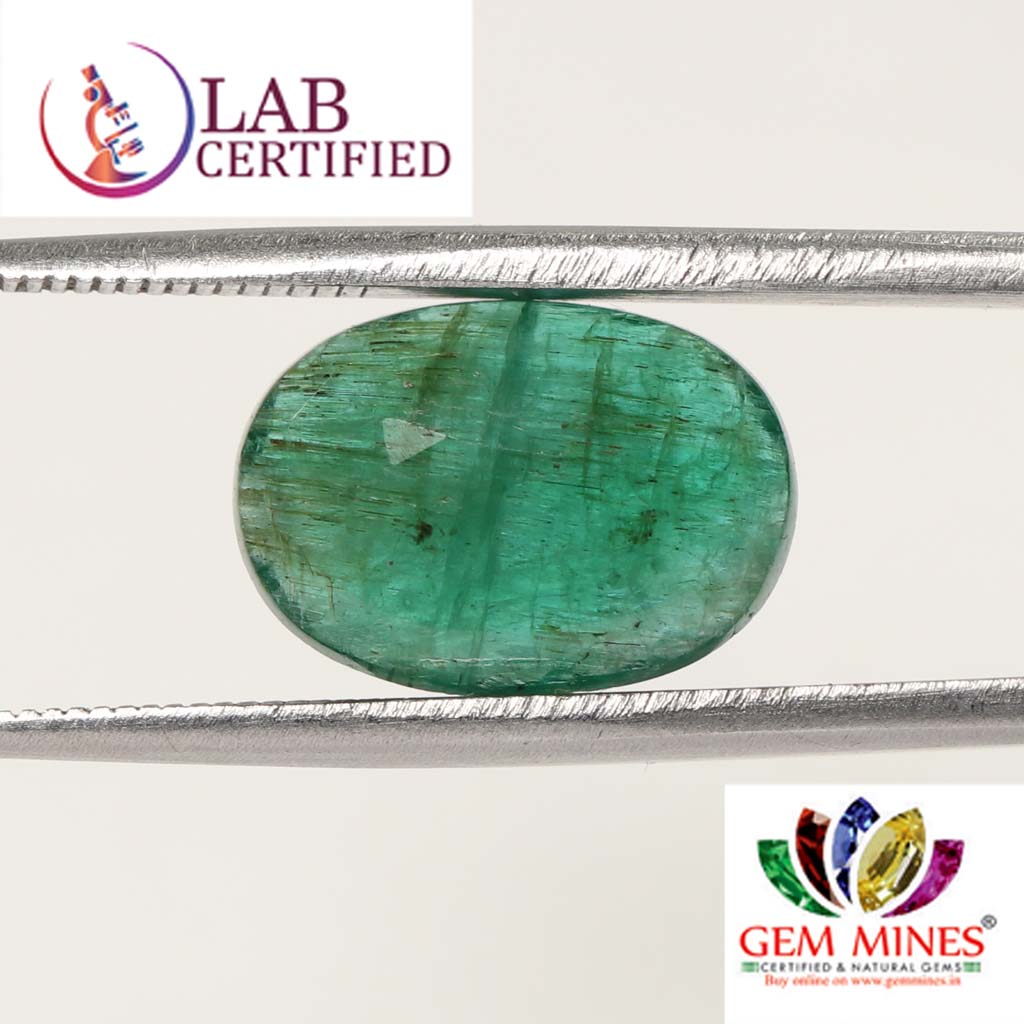 Emerald 4.47 Ct. 3 EMR12414 2 Emerald 4.47 Ct.