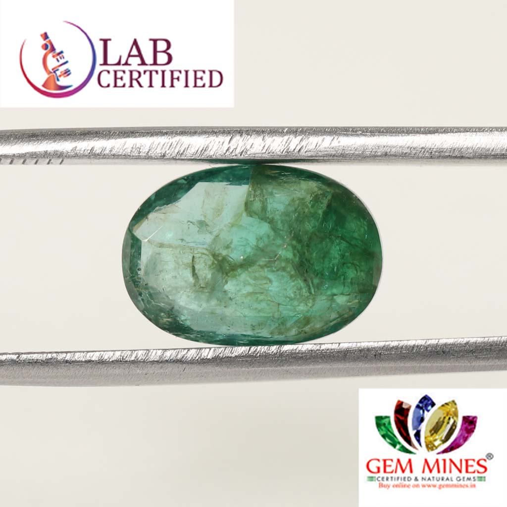 Emerald 4.36 Ct. 3 EMR12443 2 Emerald 4.36 Ct.