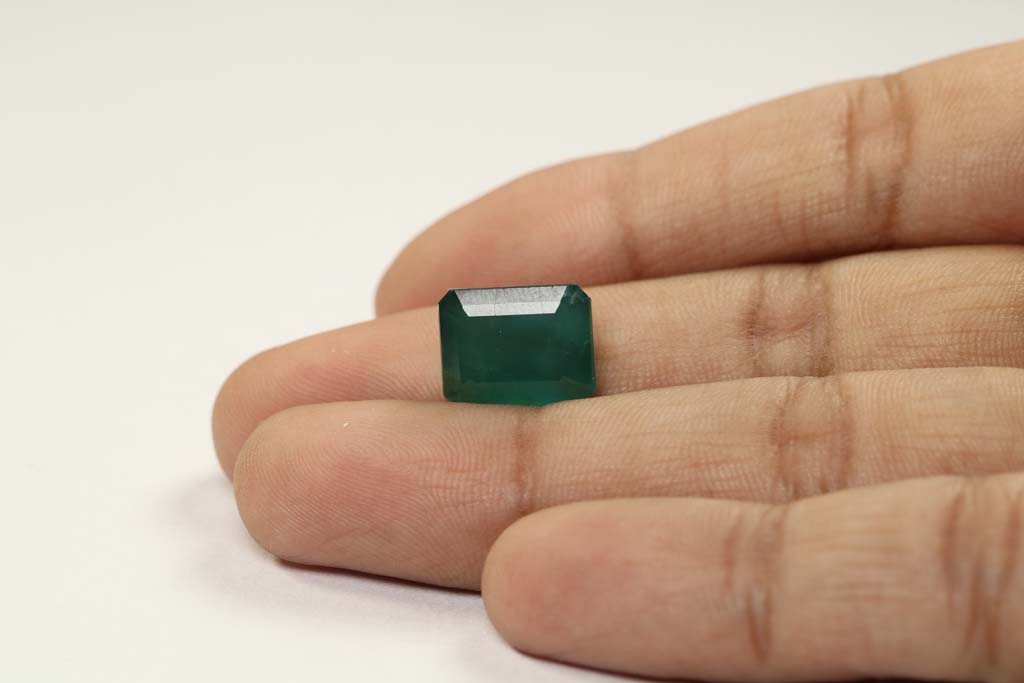 EMR12455 3 Emerald 7.92 Ct.