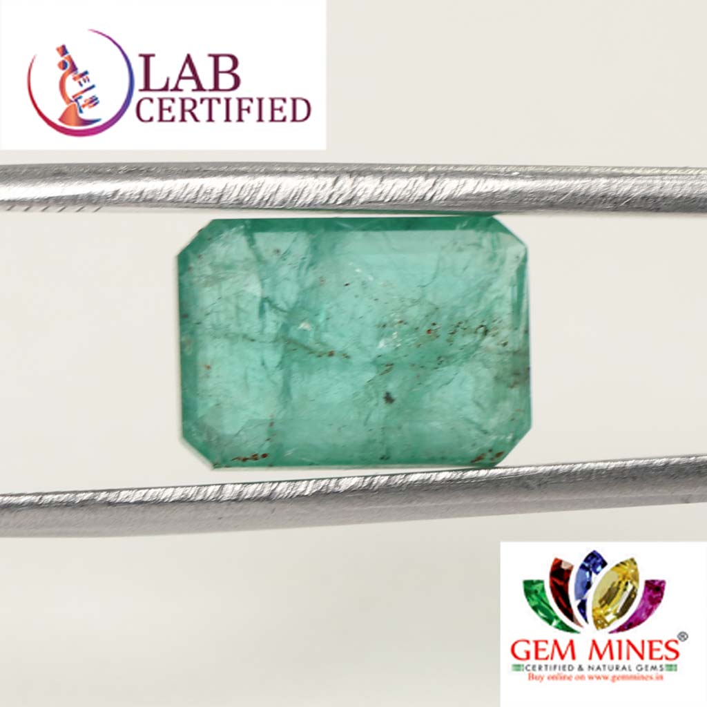 EMR12460 2 Emerald 5.05 Ct.