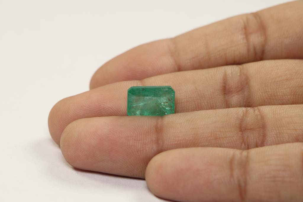 EMR12460 3 Emerald 5.05 Ct.