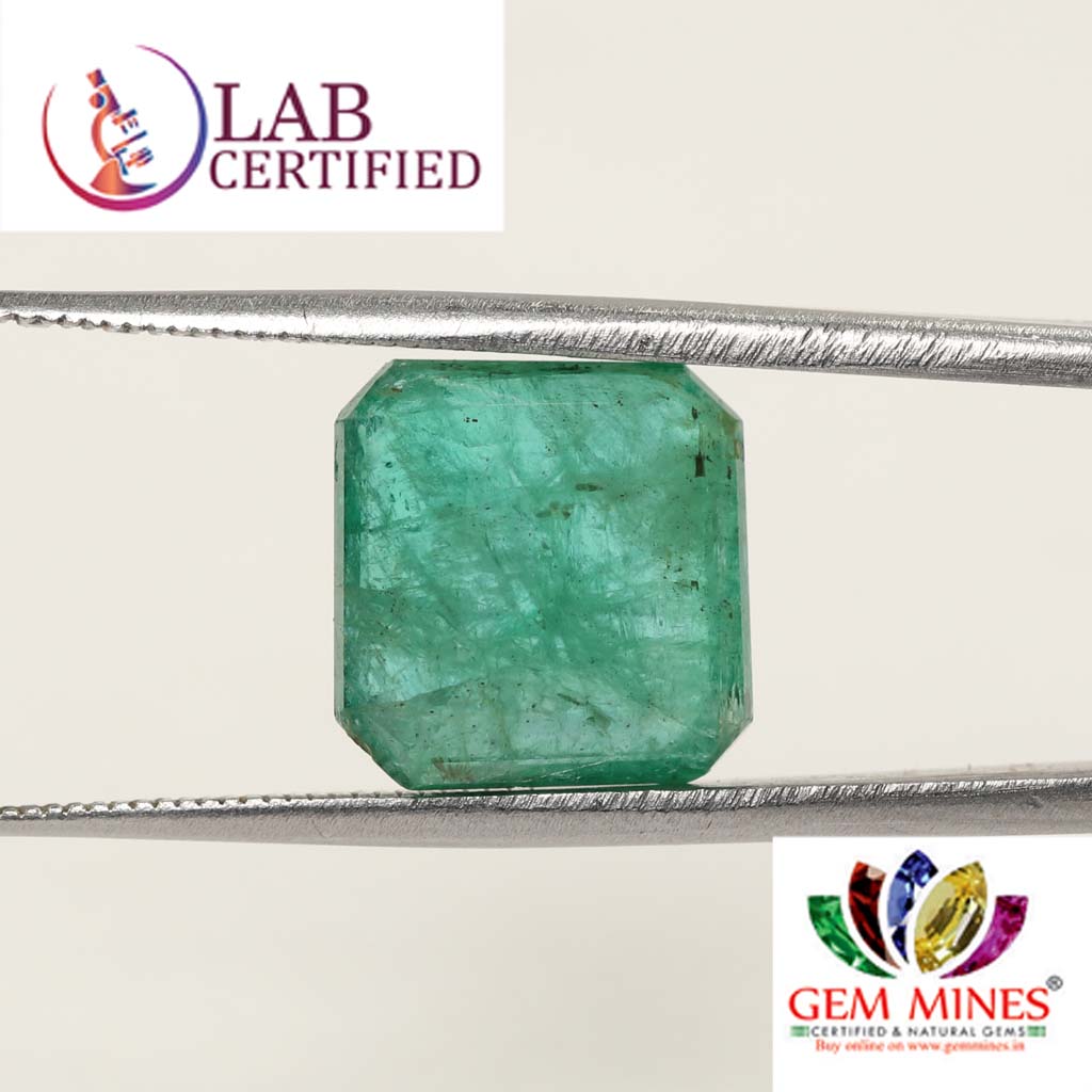 EMR12482 2 Emerald 6.47 Ct.