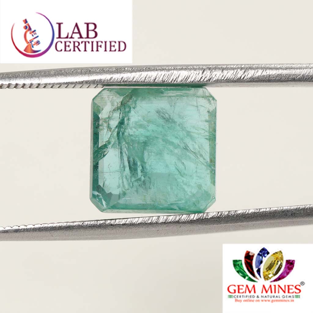 EMR12488 2 Emerald 4.98 Ct.
