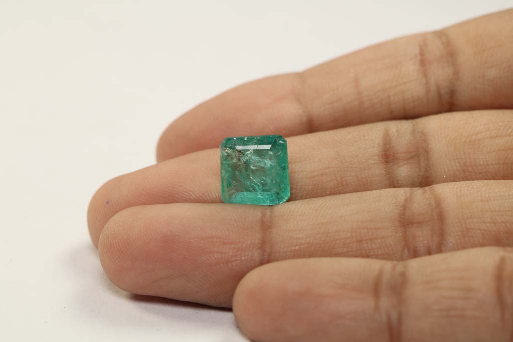 EMR12488 3 Emerald 4.98 Ct.