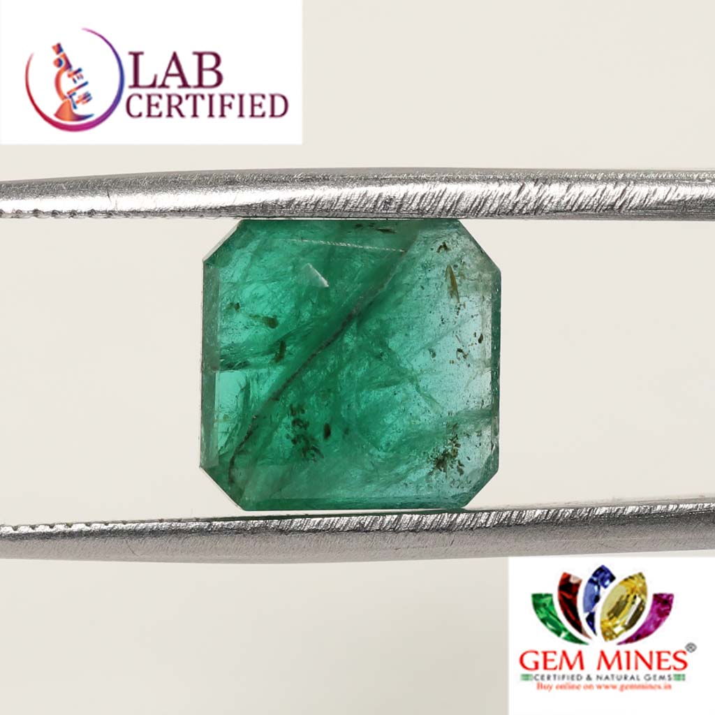 Emerald 4.39 Ct. 3 EMR12490 2 Emerald 4.39 Ct.