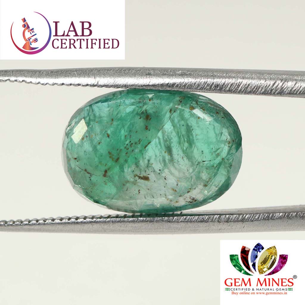 Emerald 5.77 Ct. 3 EMR12514 2 Emerald 5.77 Ct.