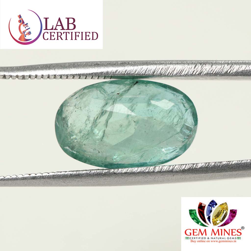 EMR12528 2 Emerald 5.18 Ct.