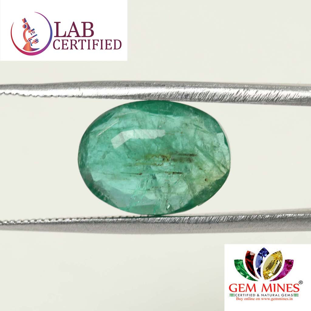 Emerald 4.08 Ct. 3 EMR12530 2 Emerald 4.08 Ct.