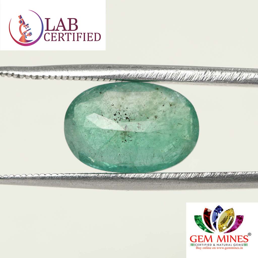 Emerald 4.16 Ct. 3 EMR12532 2 Emerald 4.16 Ct.