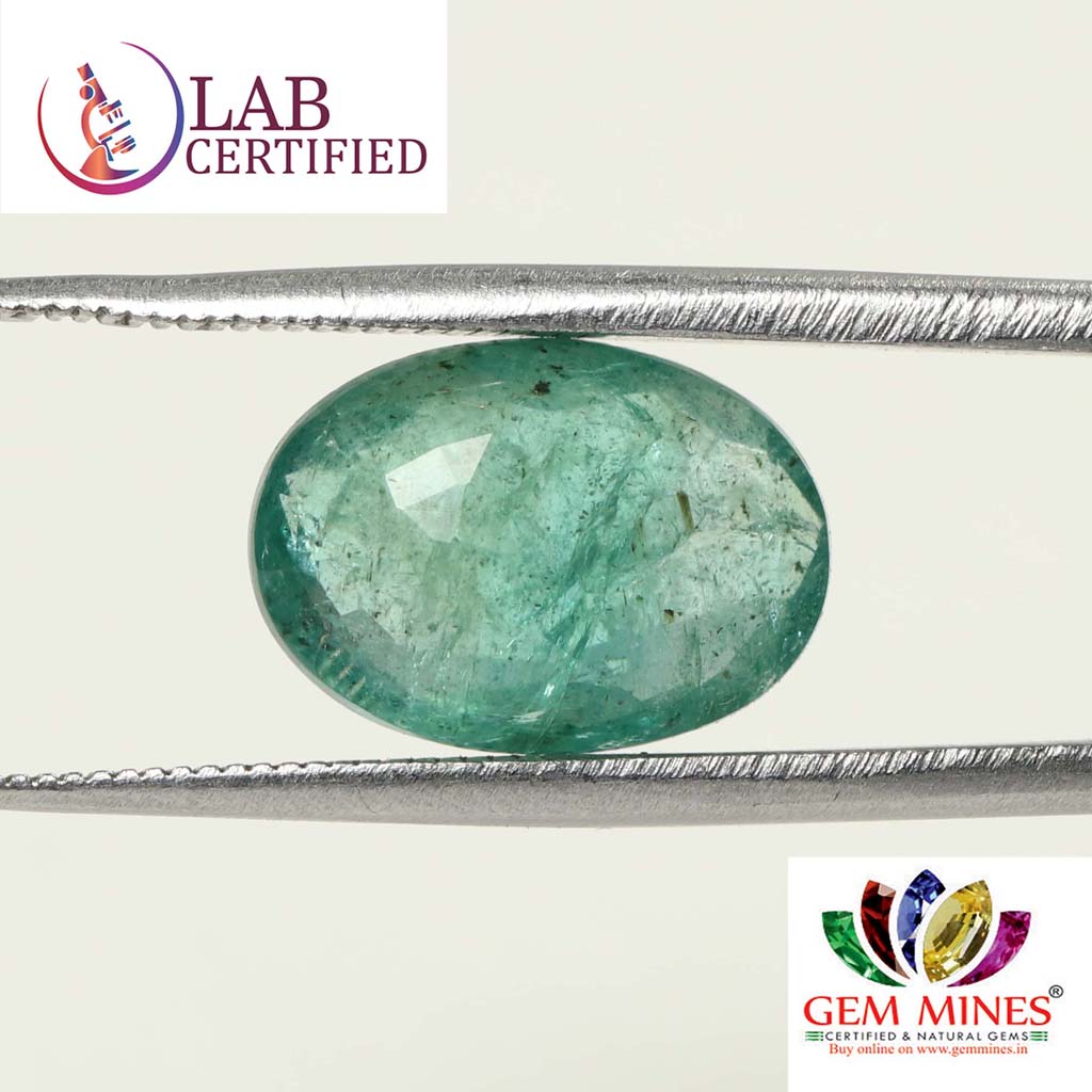 Emerald 4.26 Ct. 3 EMR12538 2 Emerald 4.26 Ct.