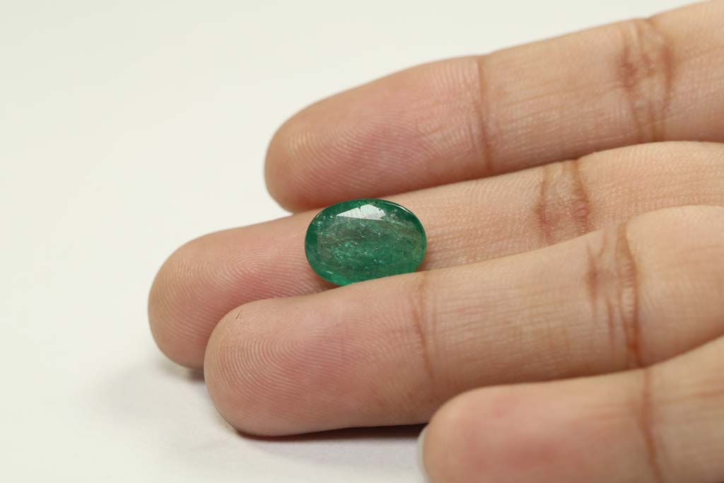 EMR12544 3 Emerald 4.21 Ct.