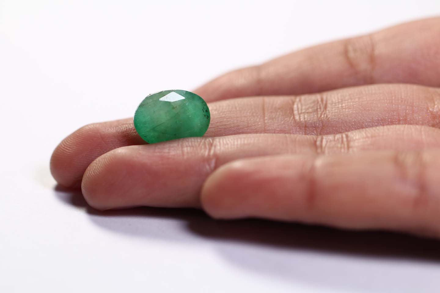 EMR7839 3 Emerald 6.2 Ct.