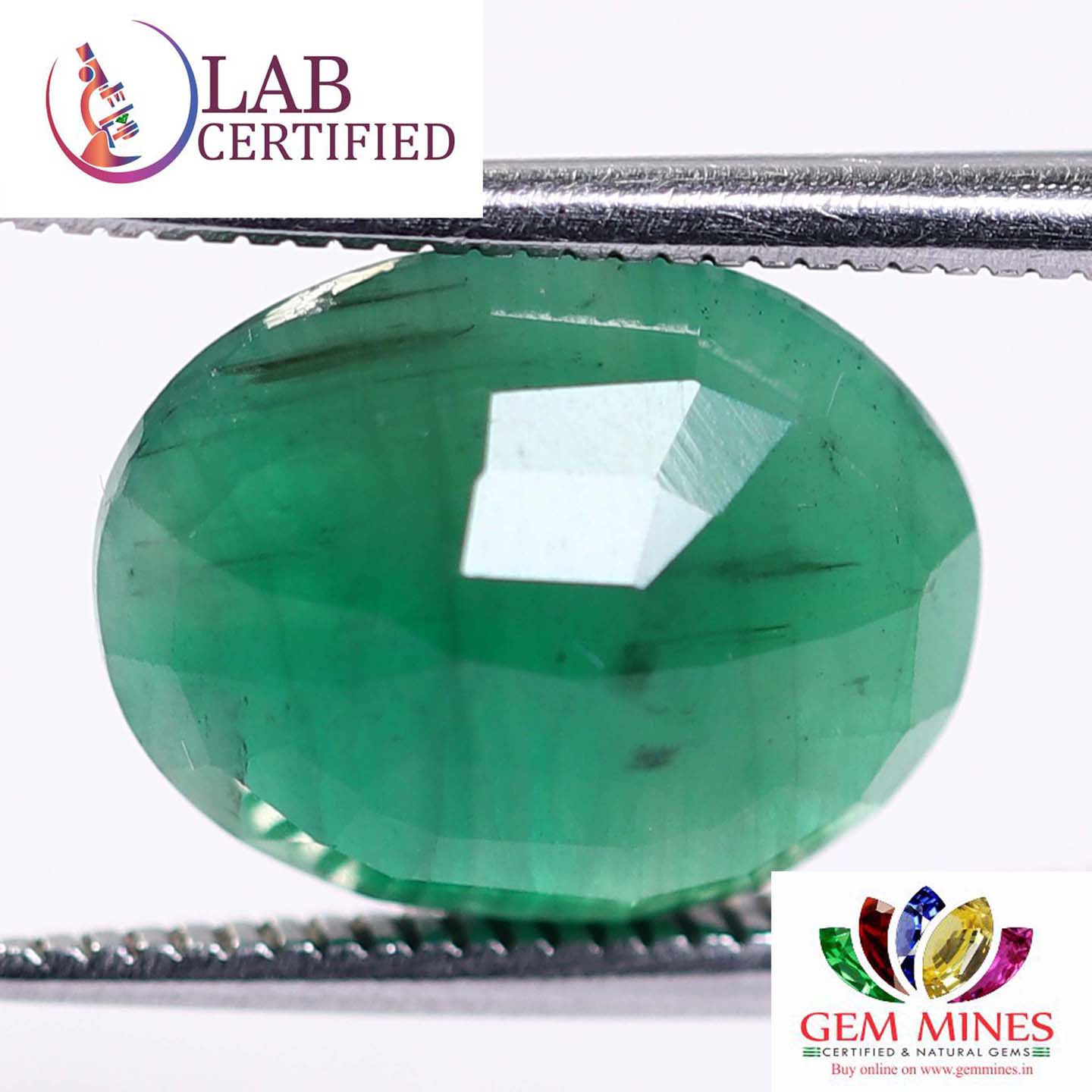 EMR7849 2 Emerald 4.8 Ct.