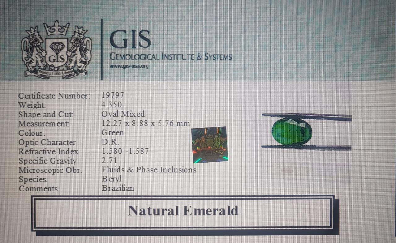Emerald 4.39 Ct.