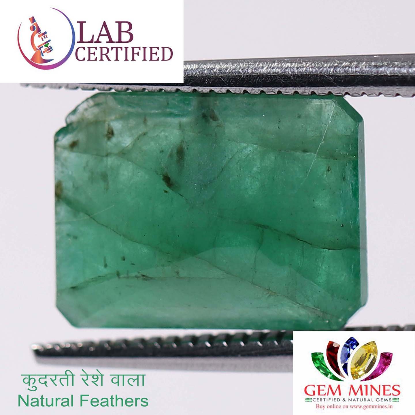 EMR7913 2 Emerald 3.6 Ct.
