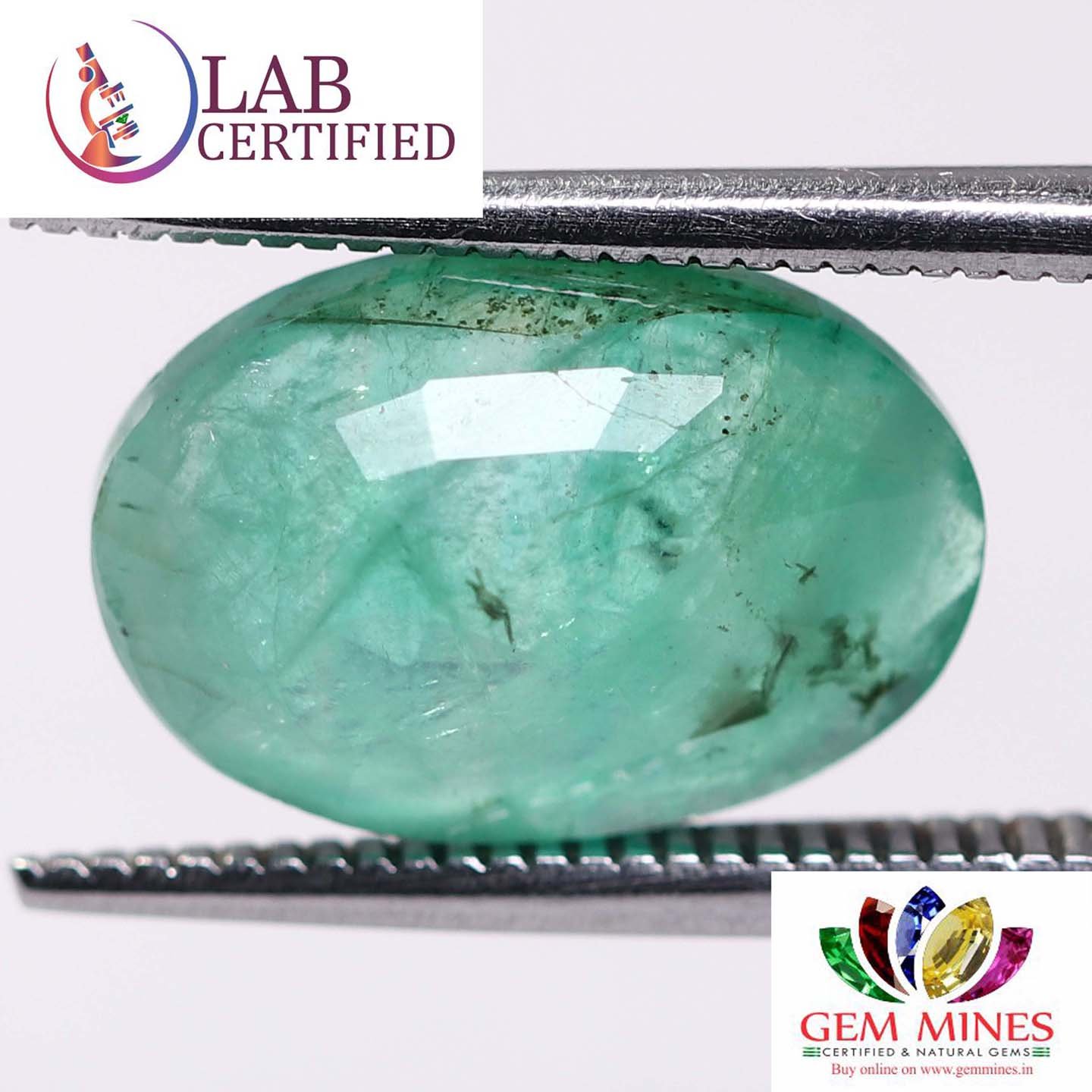 EMR7936 2 Emerald 3.9 Ct.