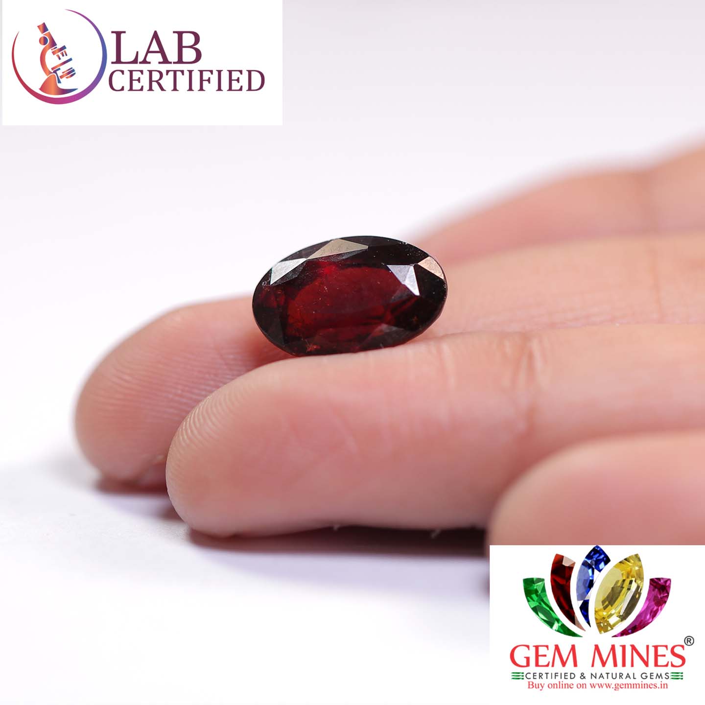 GMD3901 3 Hessonite (Gomed) 6.22 Ct.