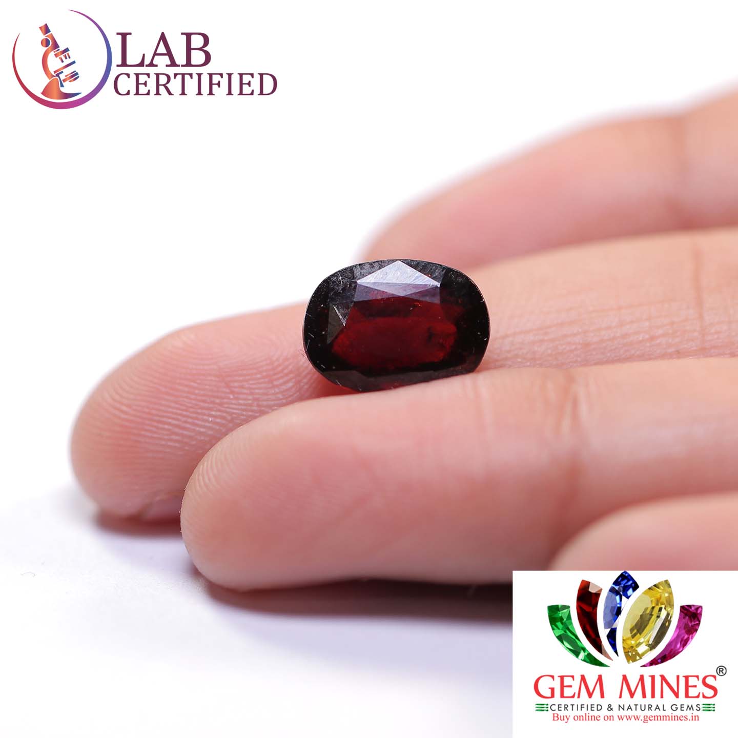 GMD3933 3 Hessonite (Gomed) 4.34 Ct.