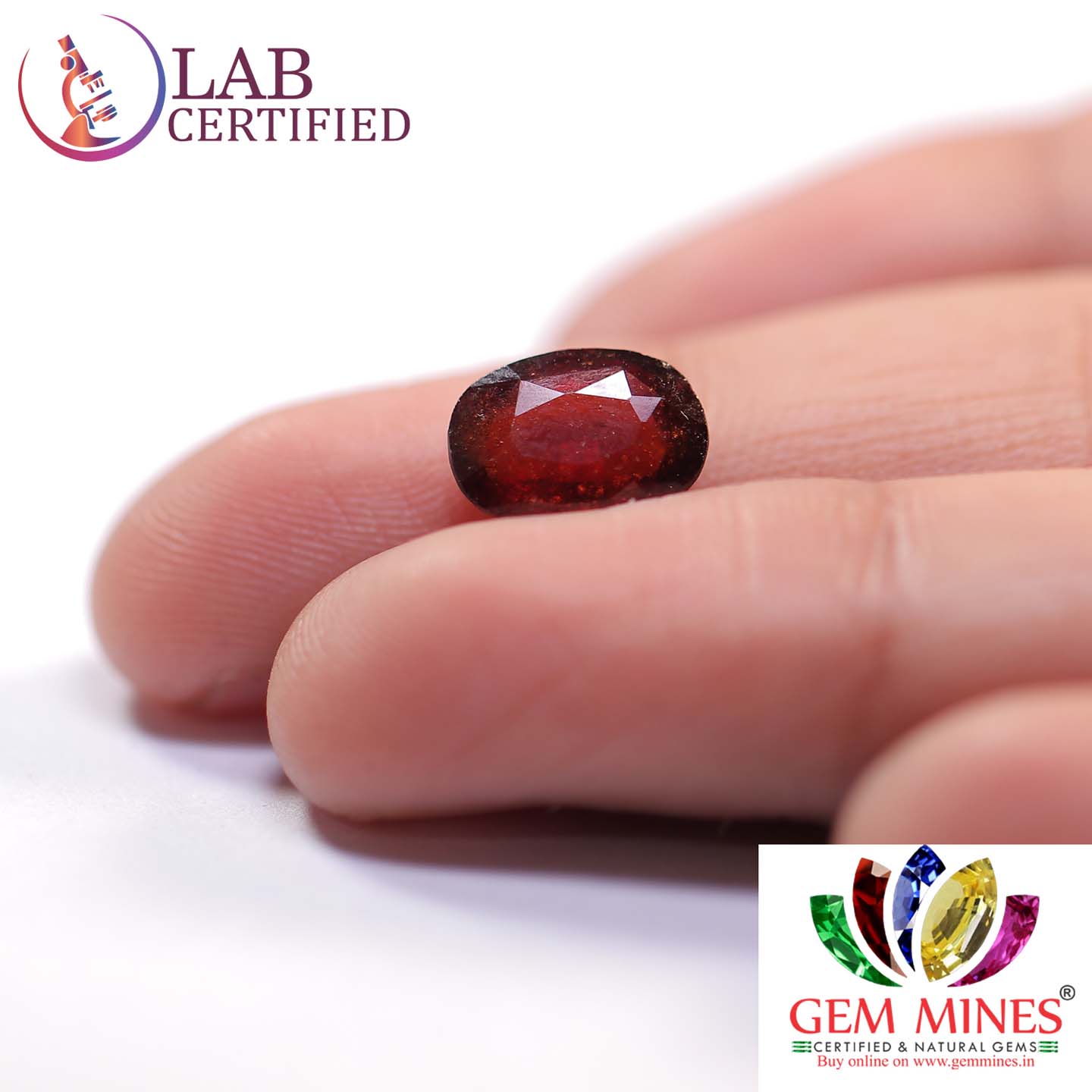 GMD3952 3 Hessonite (Gomed) 2.89 Ct.