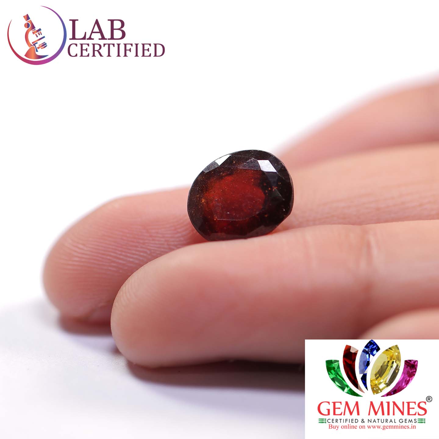 GMD3962 3 Hessonite (Gomed) 4.34 Ct.