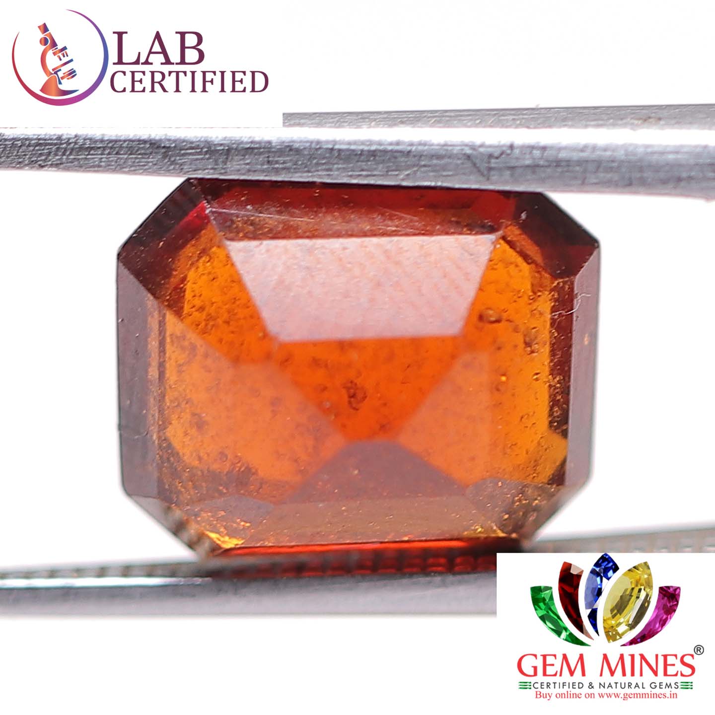 GMD3992 2 Hessonite (Gomed) 3.61 Ct.