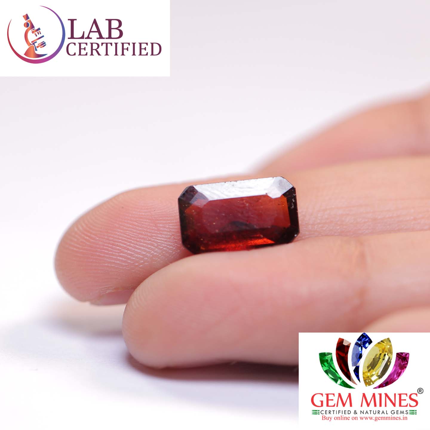 GMD3993 3 Hessonite (Gomed) 4.08 Ct.