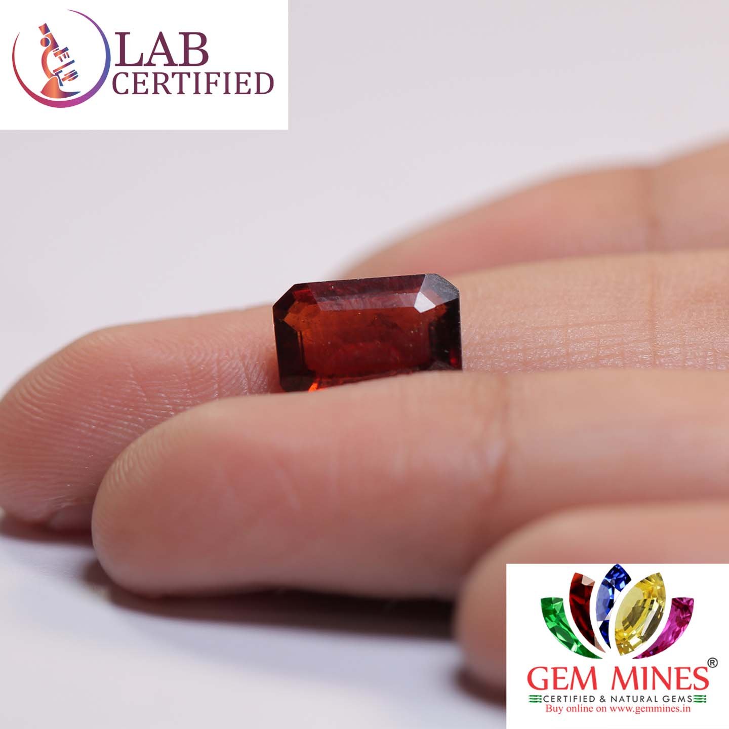 GMD4004 3 Hessonite (Gomed) 3.76 Ct.
